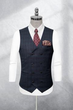 Bộ Suit Caro Đen Phối Màu Modern Fit TGS391